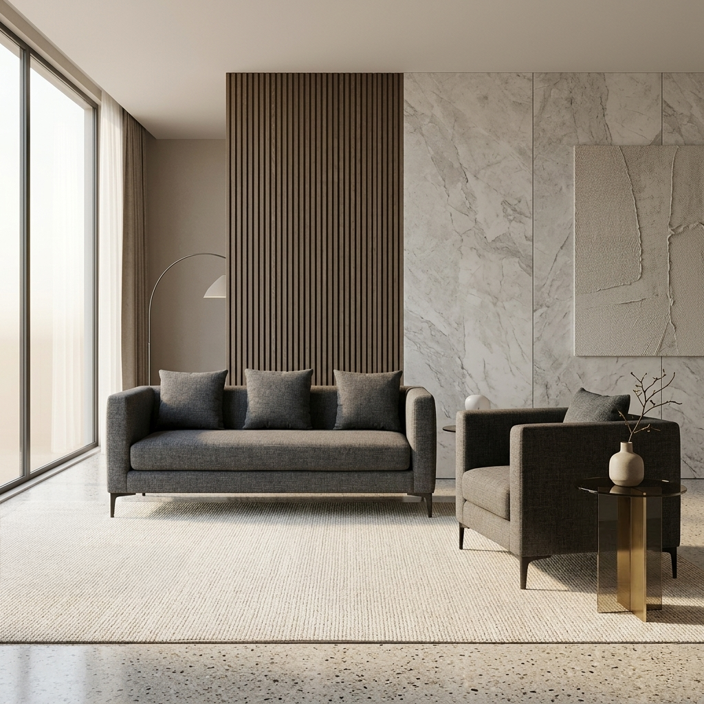 TYRA Sofa Set Titanium